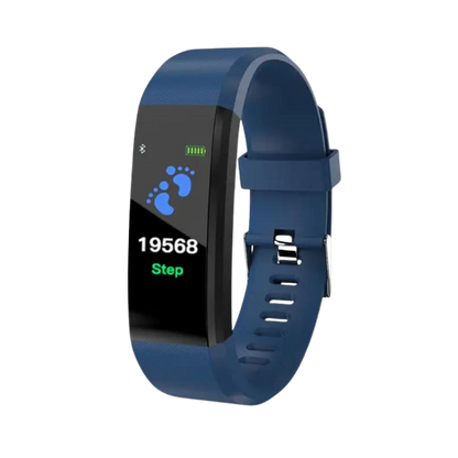 Step Counter Watch for Seniors | Smart Bracelet Easy-to-Read Display, Health Tracking & Long Battery Smartwatch