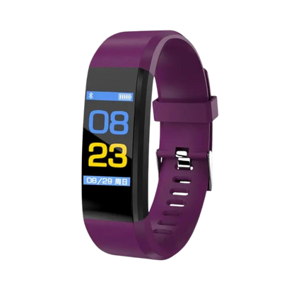Step Counter Watch for Seniors | Smart Bracelet Easy-to-Read Display, Health Tracking & Long Battery Smartwatch