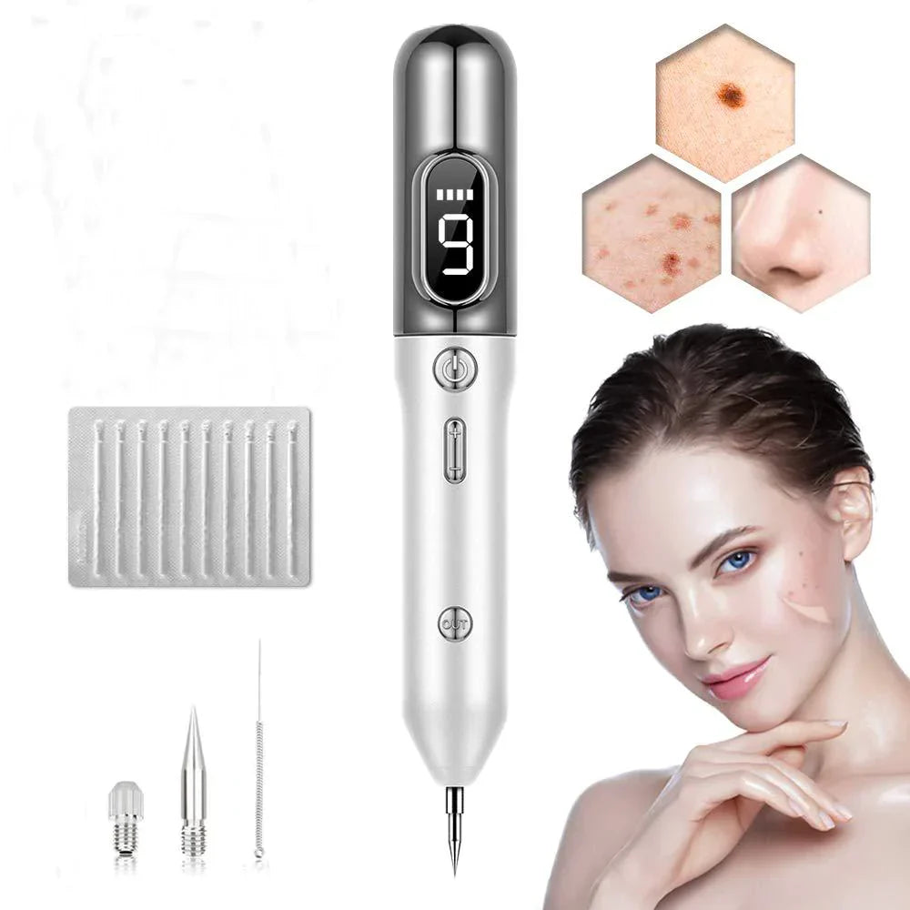 Plasma Pen for Skin Tag & Mole Removal | 9 Intensity Levels, Gentle & Precise for Home Use