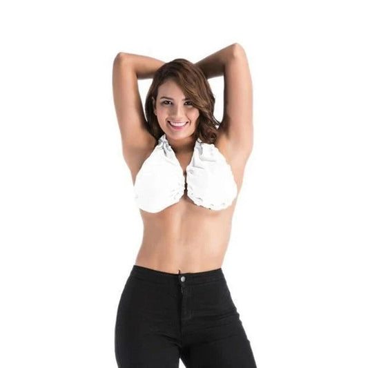 Terry Towel Bra | Soft Cotton, Adjustable & Sweat-Absorbing for Pregnant and Breastfeeding Moms