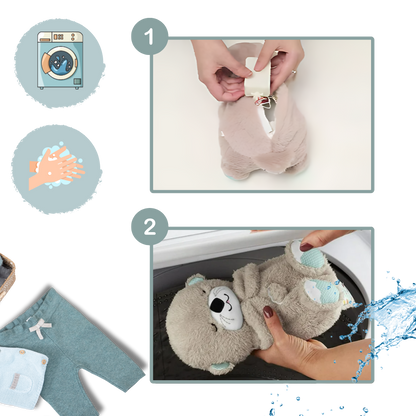 Soothing Otter Plush Toy for Infants - Soft Sensory Stuffed Animal for Comfort and Relaxation