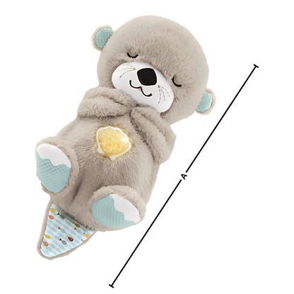 Soothing Otter Plush Toy for Infants - Soft Sensory Stuffed Animal for Comfort and Relaxation