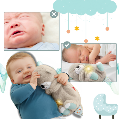 Soothing Otter Plush Toy for Infants - Soft Sensory Stuffed Animal for Comfort and Relaxation