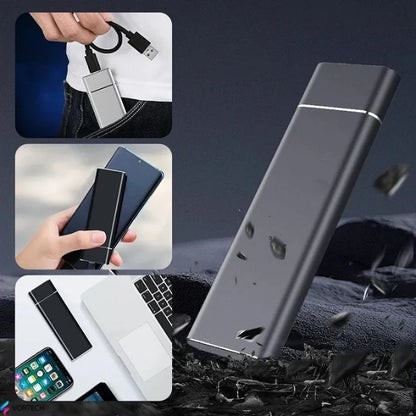 8TB Portable SSD External Hard Drive | High-Speed Data Transfer, Compact & Durable for Professionals and Creatives