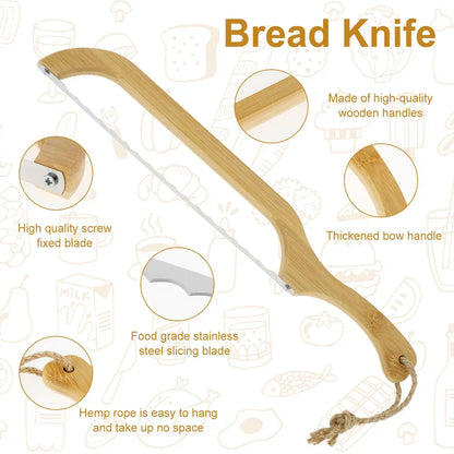 Bread Knife | BreadCut – The Ultimate Bread Knife for Smooth, Clean Cuts & Easy Knife in Bread Precision