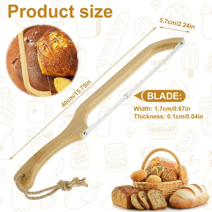 Bread Knife | BreadCut – The Ultimate Bread Knife for Smooth, Clean Cuts & Easy Knife in Bread Precision