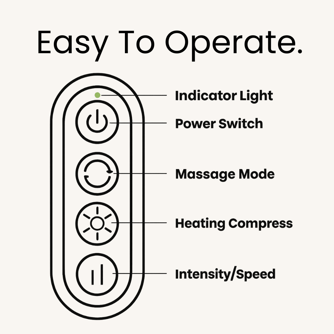 Neck, Back & Shoulder Massager with Heat | Cordless & Rechargeable Deep Kneading | Hands-Free Design