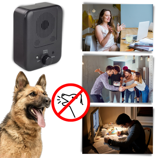 Ultrasonic Dog Bark Control Device - Safe Anti-Bark Training Tool for Dogs & Puppies, Effective Outdoor & Indoor Use