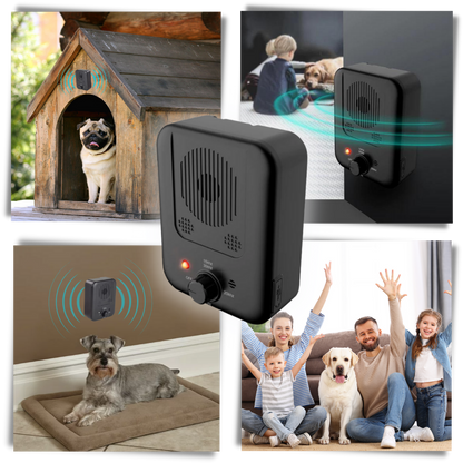 Ultrasonic Dog Bark Control Device - Safe Anti-Bark Training Tool for Dogs & Puppies, Effective Outdoor & Indoor Use