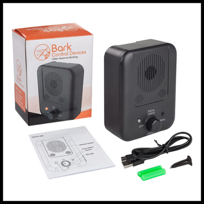Ultrasonic Dog Bark Control Device - Safe Anti-Bark Training Tool for Dogs & Puppies, Effective Outdoor & Indoor Use