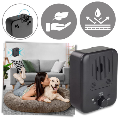 Ultrasonic Dog Bark Control Device - Safe Anti-Bark Training Tool for Dogs & Puppies, Effective Outdoor & Indoor Use
