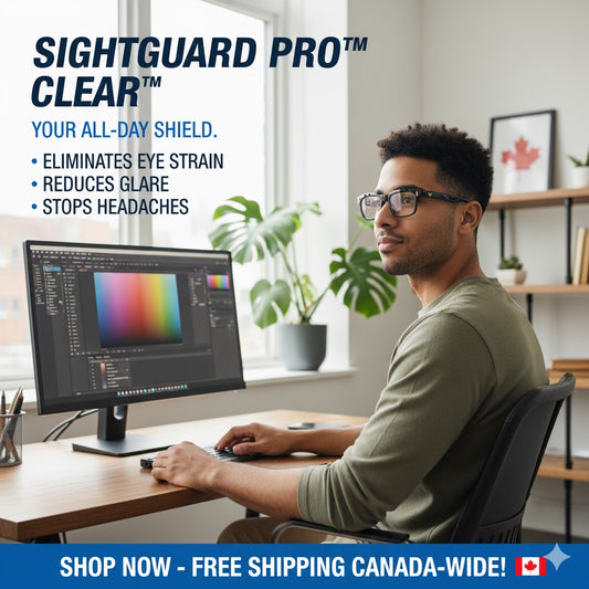 Clarity Blue Glasses - Blue Light Blocking Screen Glasses | With UV Protection - Reduces Eye Strain - Improves Sleep Quality - Relieves Eye Fatigue