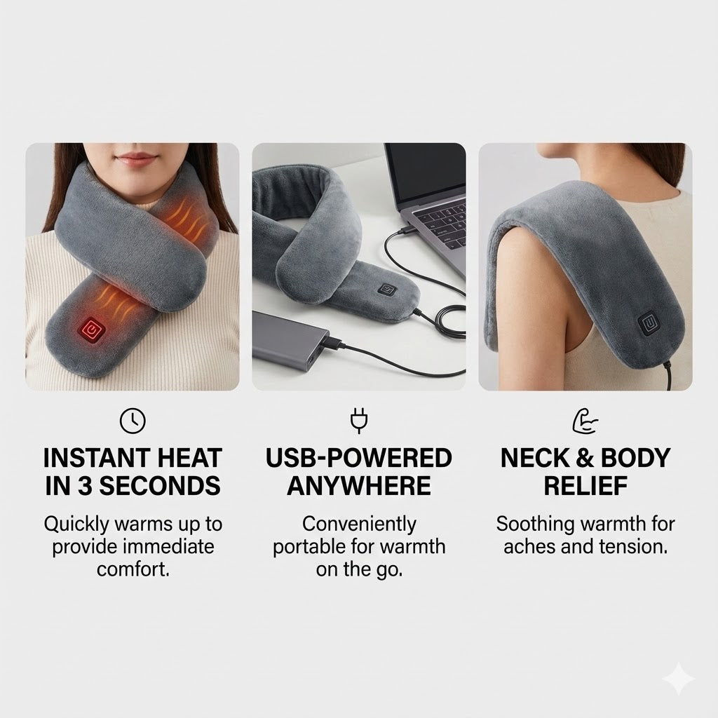 Heated Scarf for Women