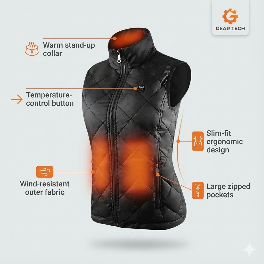 Heated Gilet For Women