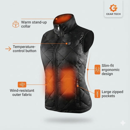 Heated Gilet For Women