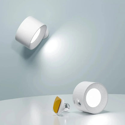 Battery Operated Wall Light | Rechargeable, 360° Adjustable & Wireless for Bedrooms, Hallways & Reading Corners