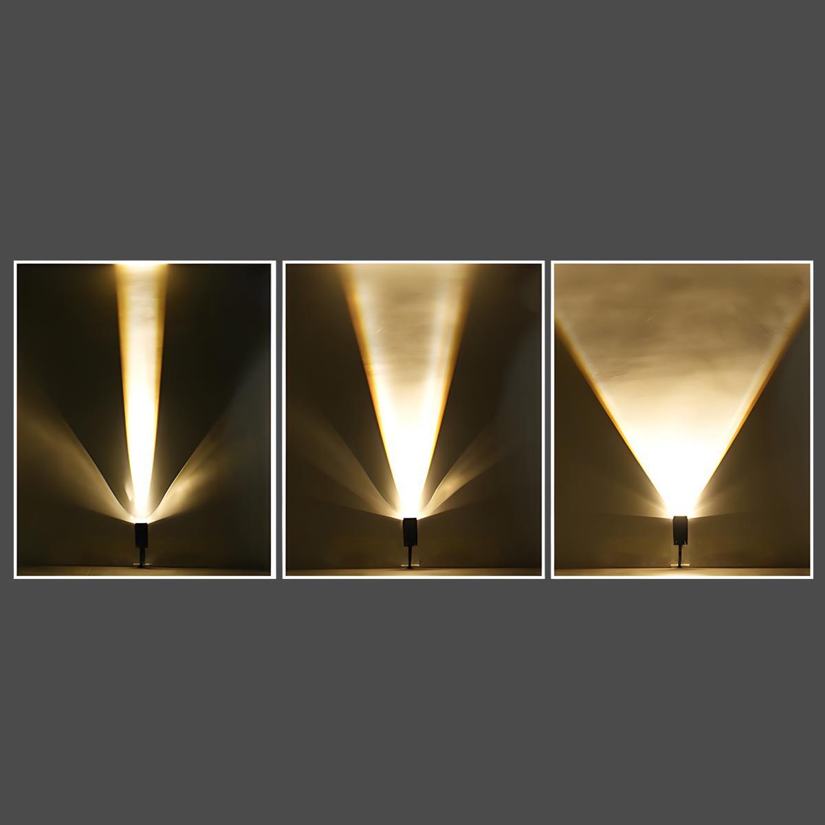 Waterproof Solar Powered Garden Lights | Led outdoor lights, Adjustable Brightness & RGB for Garden, Patio, and Solar Lawn lights