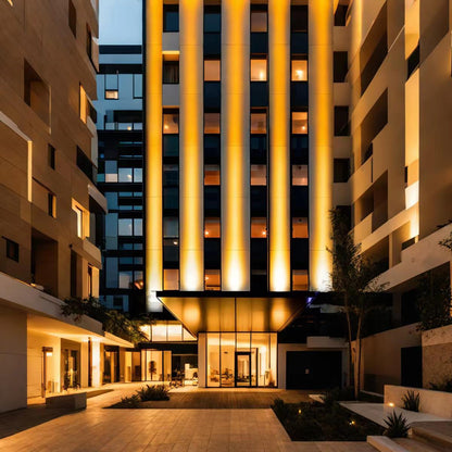 Outdoor Waterproof LED Spot Lights | Flood Lights exterior, Waterproof, Super Bright, Adjustable Color Temperature & Ideal for Garden and Villa Illumination