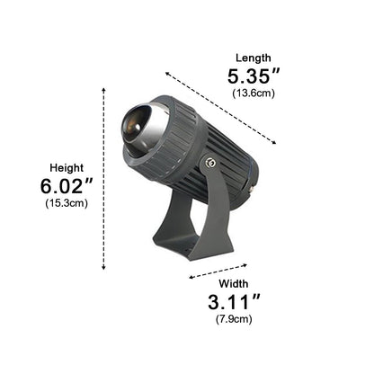 Outdoor Waterproof LED Spot Lights | Flood Lights exterior, Waterproof, Super Bright, Adjustable Color Temperature & Ideal for Garden and Villa Illumination