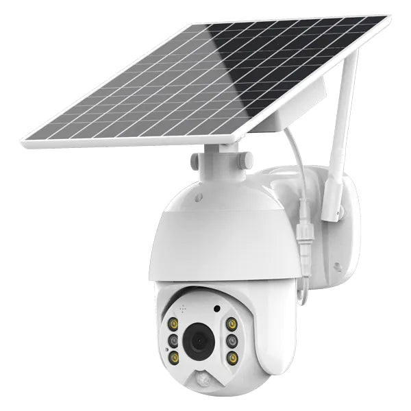 Solar Powered 4G Security Camera | HD 1080p, Rotating Lens & Waterproof for Remote Surveillance and Outdoor Monitoring