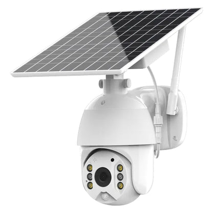 Solar Powered 4G Security Camera | HD 1080p, Rotating Lens & Waterproof for Remote Surveillance and Outdoor Monitoring