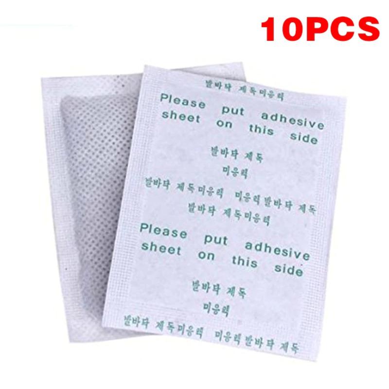 Natural Body Detox Foot Pads Cleansing Improve Sleeping, 10pcs Pack