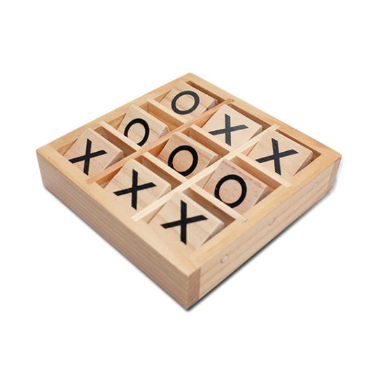 Tic Tac Toe Board - Wooden Tic Tac Toe