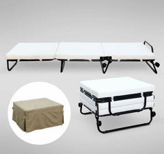 Folding Ottoman Sleeper Guest Bed