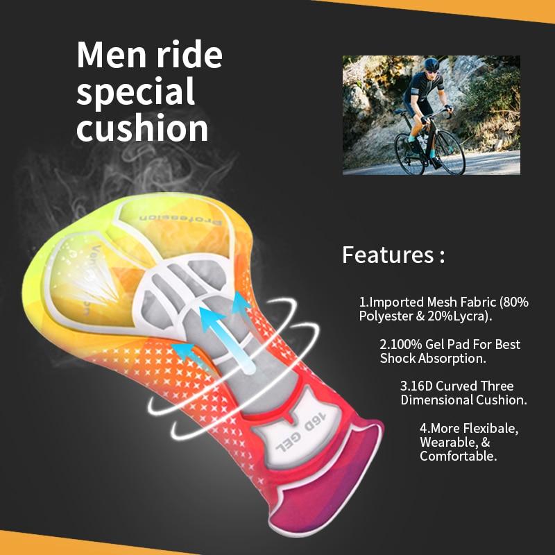 Cycling Shorts - Gel Padded Woman Cycling Underwear
