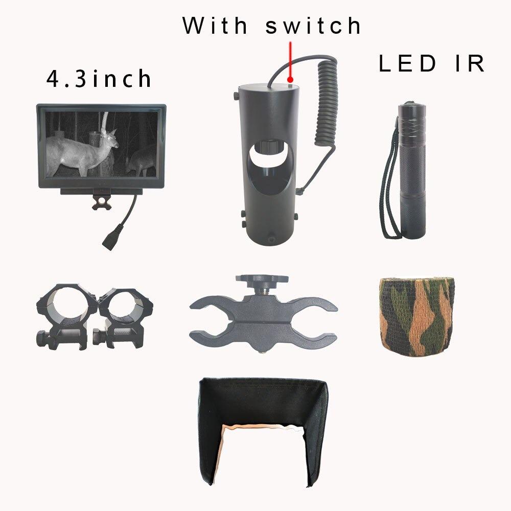 Infrared Night Vision Scope Camera - Night Vermin Hunting Scope Waterproof