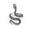 Image of Snake Adjustable Ring Sterling Silver