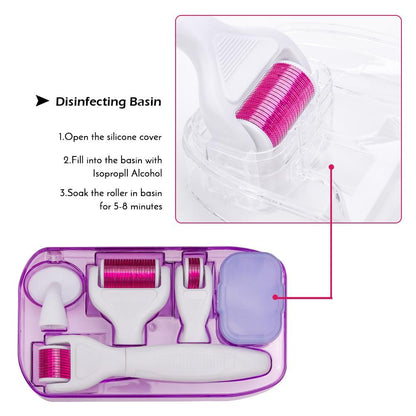 Microneedling at Home Titanium Derma Roller