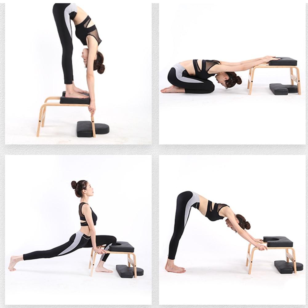 Chair Yoga - Headstand Stool