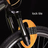 Image of Universal Bike Lock Mountain Bike Anti-theft Portable Security Steel Chain Bicycle