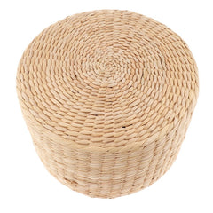 Rustic Floor Cushion Pouf Ottoman Seat