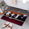 Image of Heavy Duty Door Mat (Black/Mink, 850 x 600 mm)