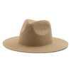Image of Summer Solid Sun Protective Straw Hats for Men