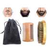 Image of Natural Eco Friendly Beard Comb  Kit For Men