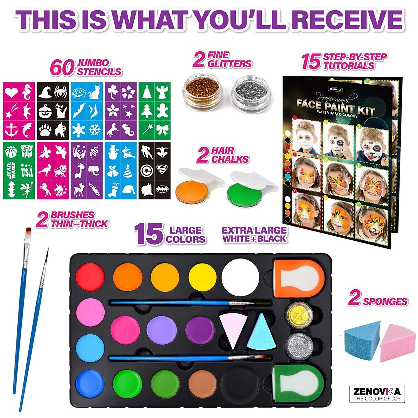 Halloween Makeup Kit - Professional Halloween Makeup Kits