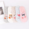 Image of 5 Pairs Set Women Dog Socks