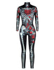 Image of Skeleton Bodysuit - Skeleton Costume Woman