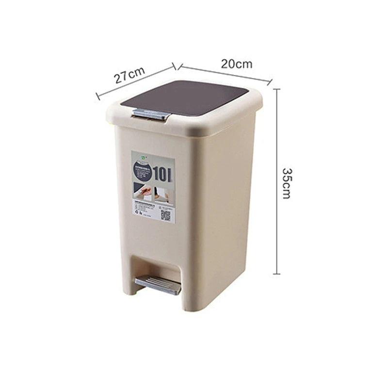 10 L Pedal Bin Trash Can