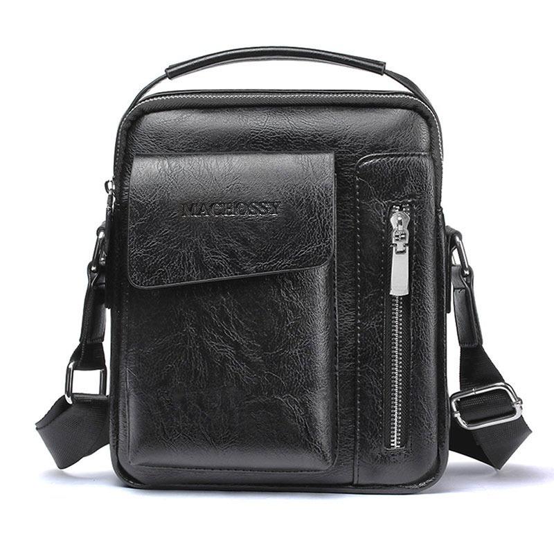 Men's Genuine Leather Sling Bag Over the Shoulder Bags