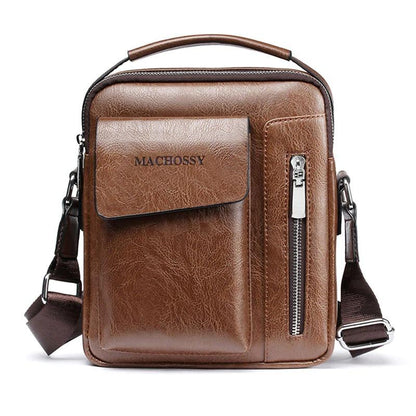 Men's Genuine Leather Sling Bag Over the Shoulder Bags