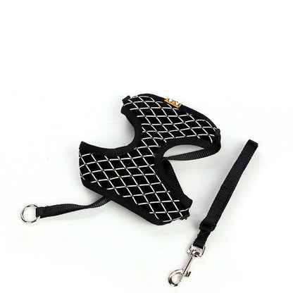 Breathable Adjustable Escapeproof Cat Harness Vest