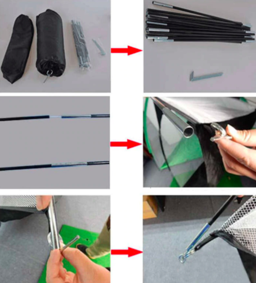 Golf Net Golf Practice Device