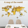 Image of Mapa Mundi Acrylic 3D Wall Sticker