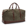 Image of Men's Duffle Bag Travel Waterproof Waxed Canvas