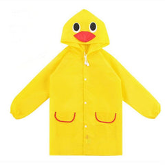 Cute Raincoat Kids Waterproof Jacket For Children 3-8 Years Sweet Baby Poncho