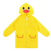 Image of Cute Raincoat Kids Waterproof Jacket For Children 3-8 Years Sweet Baby Poncho